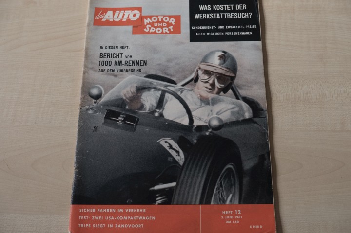 Auto Motor und Sport 12/1961